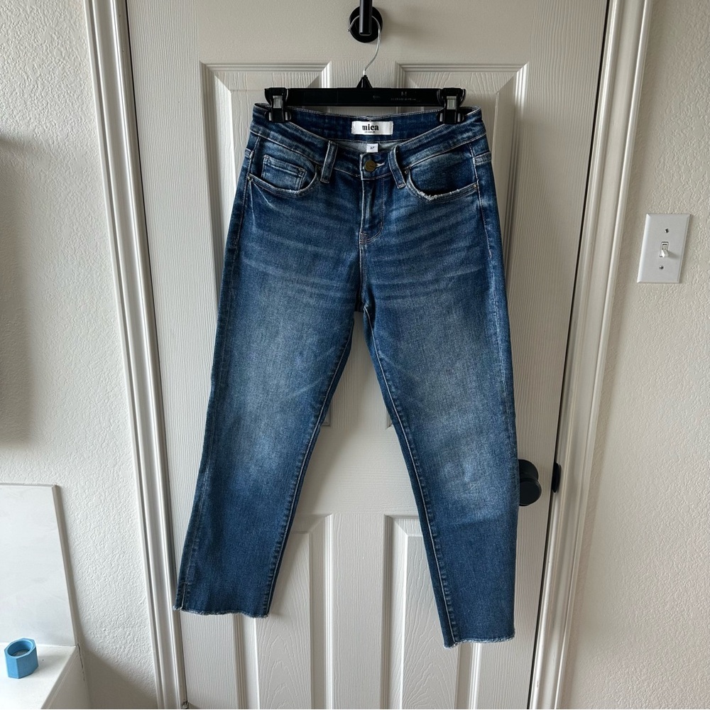 Mica LOS ANGELES distressed Straight Leg jeans 27